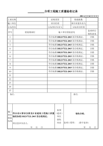 DB23装饰工程检验批资料-全套