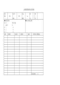 【经营管理】文具批发商的业务员专用日报