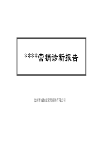 （太阳能产业）营销诊断报告PPT