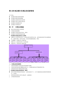 商业银行负债业务经营管理