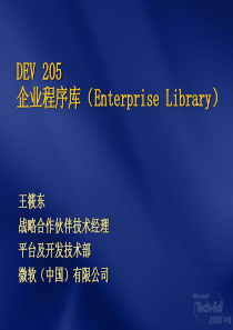 企业程序库(Enterprise