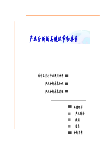 银行授信业务产业分析的关键环节和要素