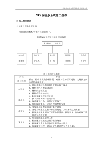 XPS保温板系统施工组织