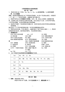 小学英语语法大全-经典全面