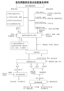 急性颅脑损伤急诊抢救服务流程