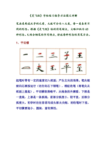 《灵飞经》字帖临习指导方法图文详解