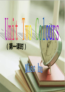 Unit2-colours完整的课件