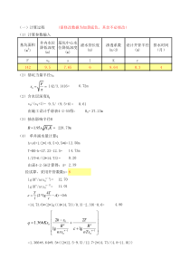 基坑降水计算小软件