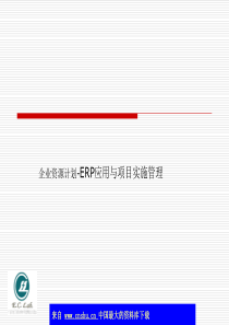 企业资源计划-ERP应用与项目实施管理(ppt 41)(1)