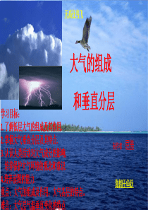 优质课：大气的组成和垂直分层PPT课件