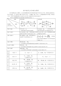 初中物理电学知识点总结(精华)