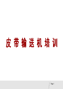 皮带机培训(完整版)