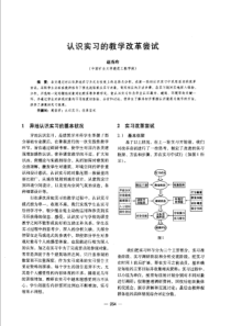 【建筑学术】认识实习的教学改革尝试