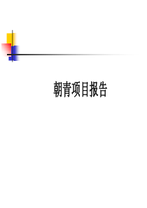 世联北京朝青房地产项目全案营销策划报告