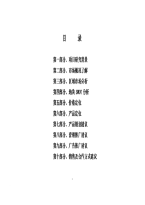 中冠家园整合营销策划报告