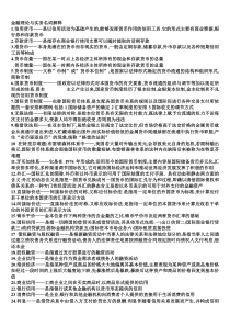 金融理论与实务名词解释有二百多条呢