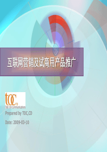 互联网营销策略及试商用产品推广