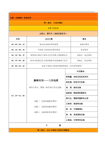 会议议程8-6