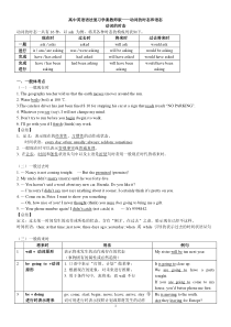 高中英语语法复习学案教师版——动词的时态和语态