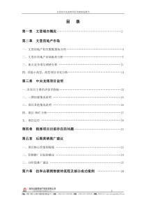 文登市中央龙湾项目营销策划报告