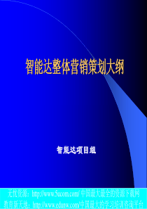 智能达整体营销策划大纲