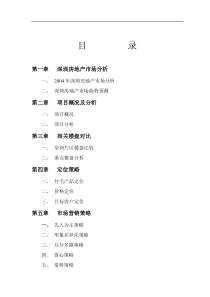 深圳经典外销项目营销策划报告85