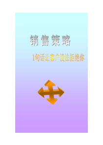 销售策略语言