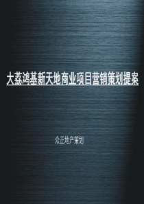 陕西渭南大荔鸿基新天地商业项目营销策划提案_76页