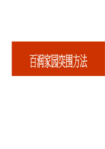 青岛城阳百润项目营销策划方案提报_99PPT