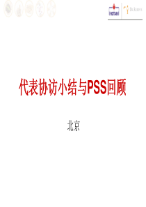 PSS销售技巧回顾