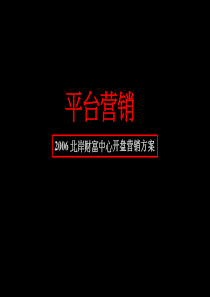 XX财富中心开盘营销方案（PPT66页）