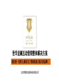 世华龙樾互动营销方案(奇慧创志)