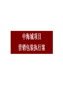 北京中海城项目营销包装执行方案_39页