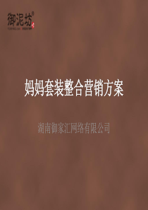 妈妈套装整合营销方案