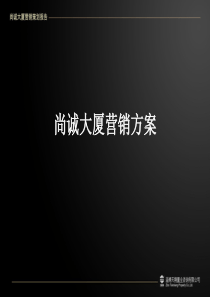 山东淄博尚诚大厦商业项目营销方案_155PPT