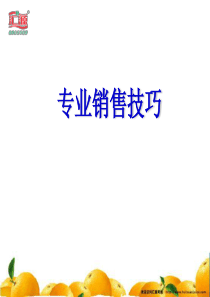 汇源内部培训：专业销售技巧