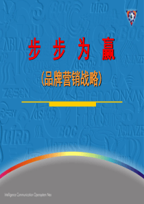 26品牌营销战略培训-26品牌营销战略培训