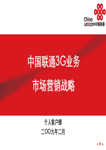 中国联通3G业务市场营销战略解析