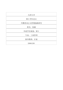 升腾资讯公司营销战略研究