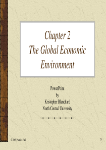 ch02TheGlobalEconomicEnvironment(全球营销,沃伦·