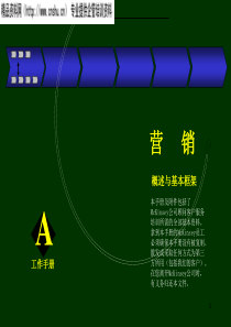 麦肯锡营销咨询手册(2)