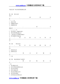 开盛太阳广场全程营销战略总纲