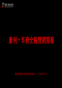 XXXX年2月南京市溧水康利·华府全程营销简报