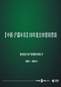 中新地产浐灞半岛年度总体营销思路