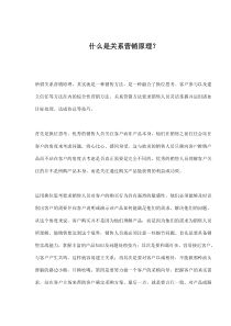 什么是关系营销原理(doc13)(1)