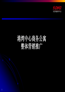 天津港湾中心商务公寓整体营销推广