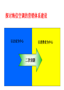 探讨海信空调的营销体系建设(1)