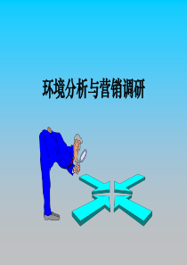 环境分析与营销调研