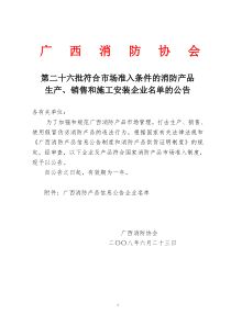 销售和施工安装企业名单的公告doc-广西壮族自治区公安消