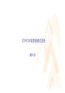 soho中国直销销模式